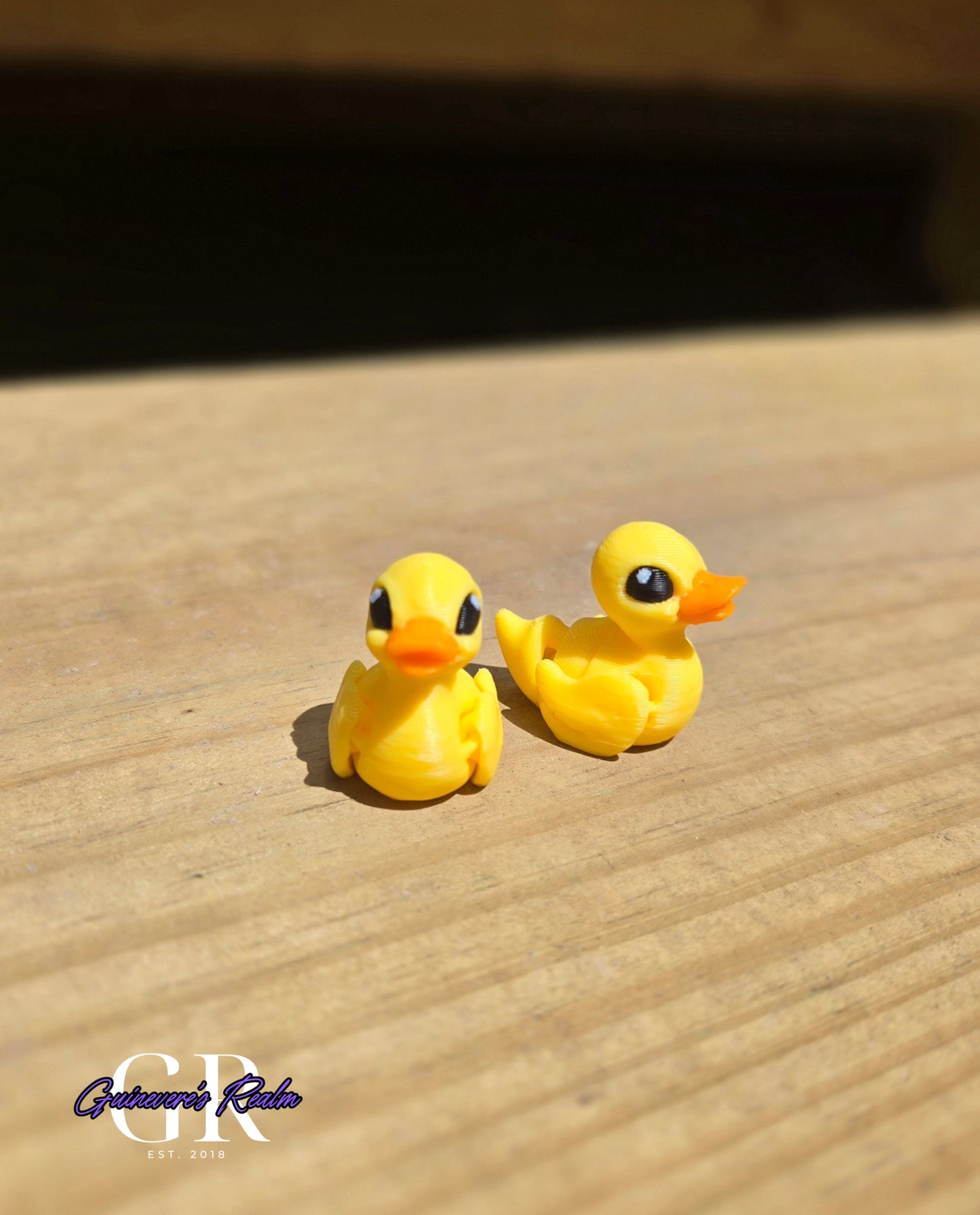 3D Printed Mini Animal Duck