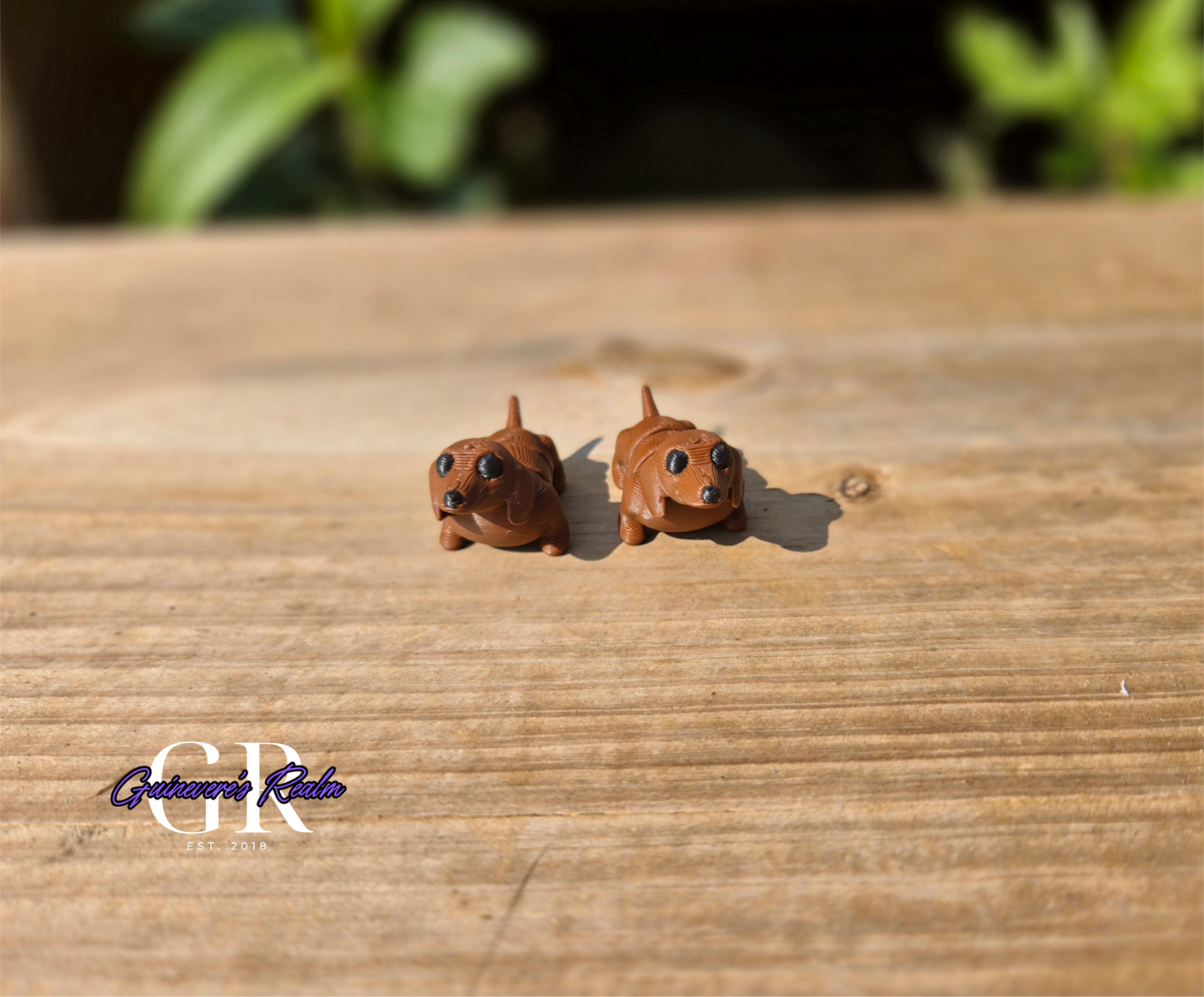 3D Printed Mini Animal Dachshund