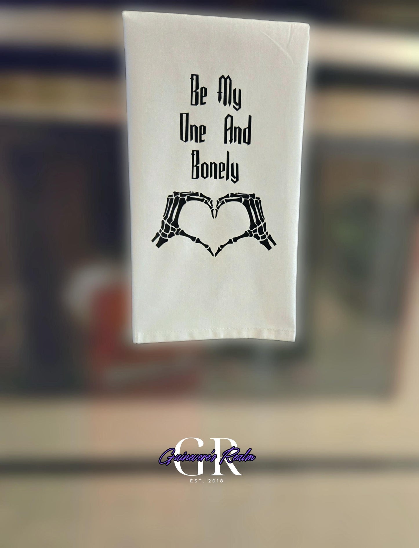 Be My One And Bonely Tea Towel