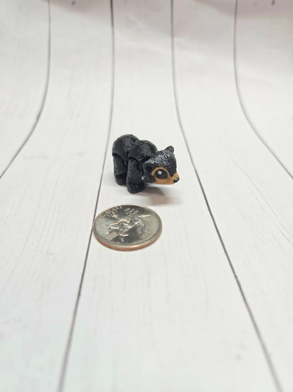 3D Printed Mini Animal Black Bear