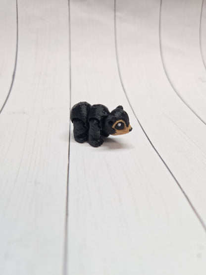 3D Printed Mini Animal Black Bear