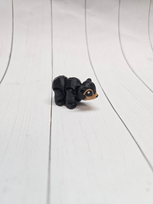3D Printed Mini Animal Black Bear