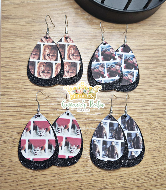 Horror Movie Earrings