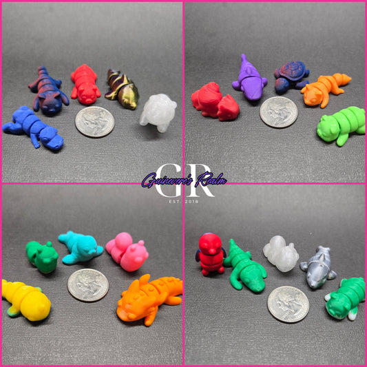3D Mini Animals - Solid