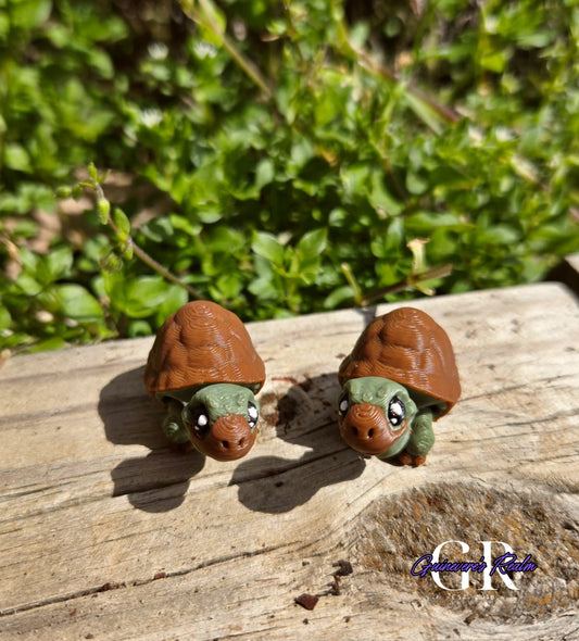 3D Printed Mini Animal Tortoise