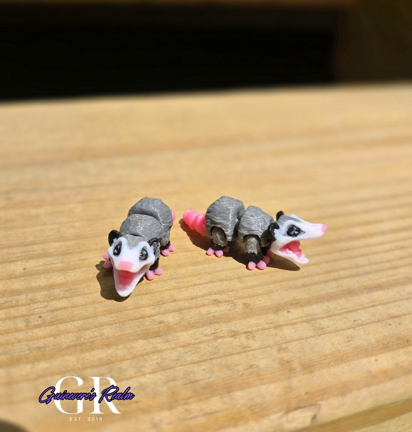 3D Printed Mini Animal Opossum