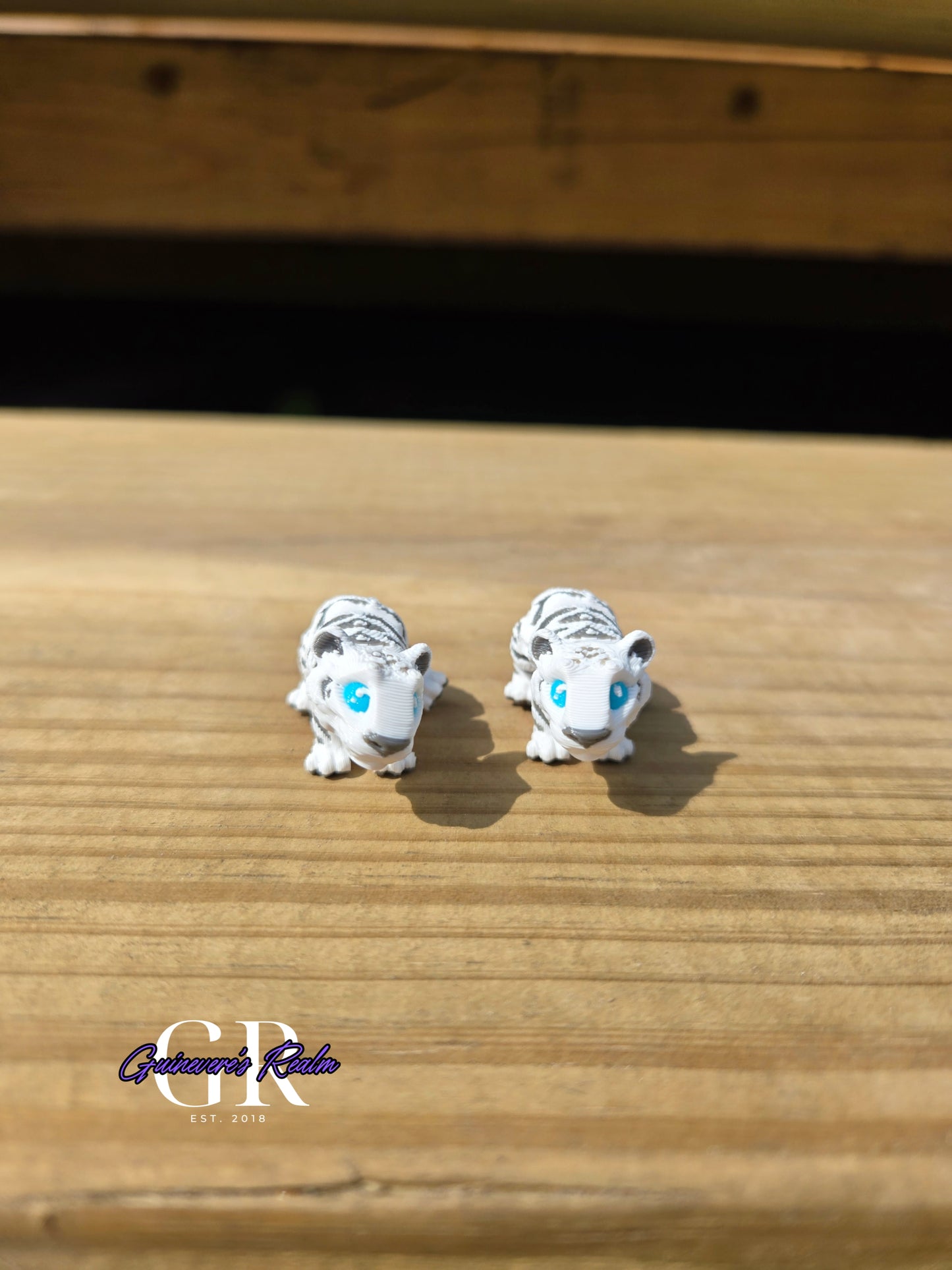 3D Printed Mini Animal Tiger