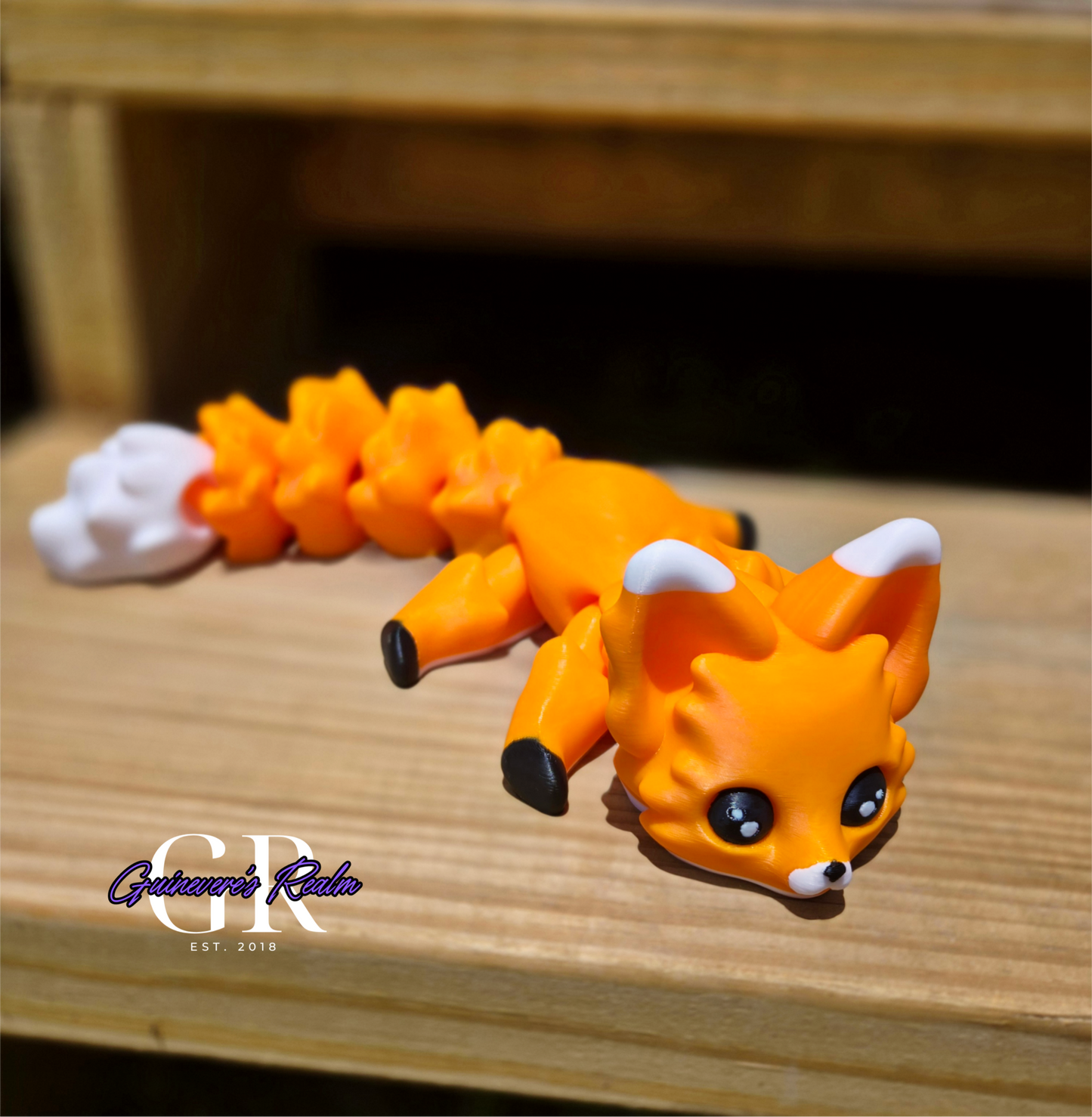 3D Printed Jumbo Flexi Fox