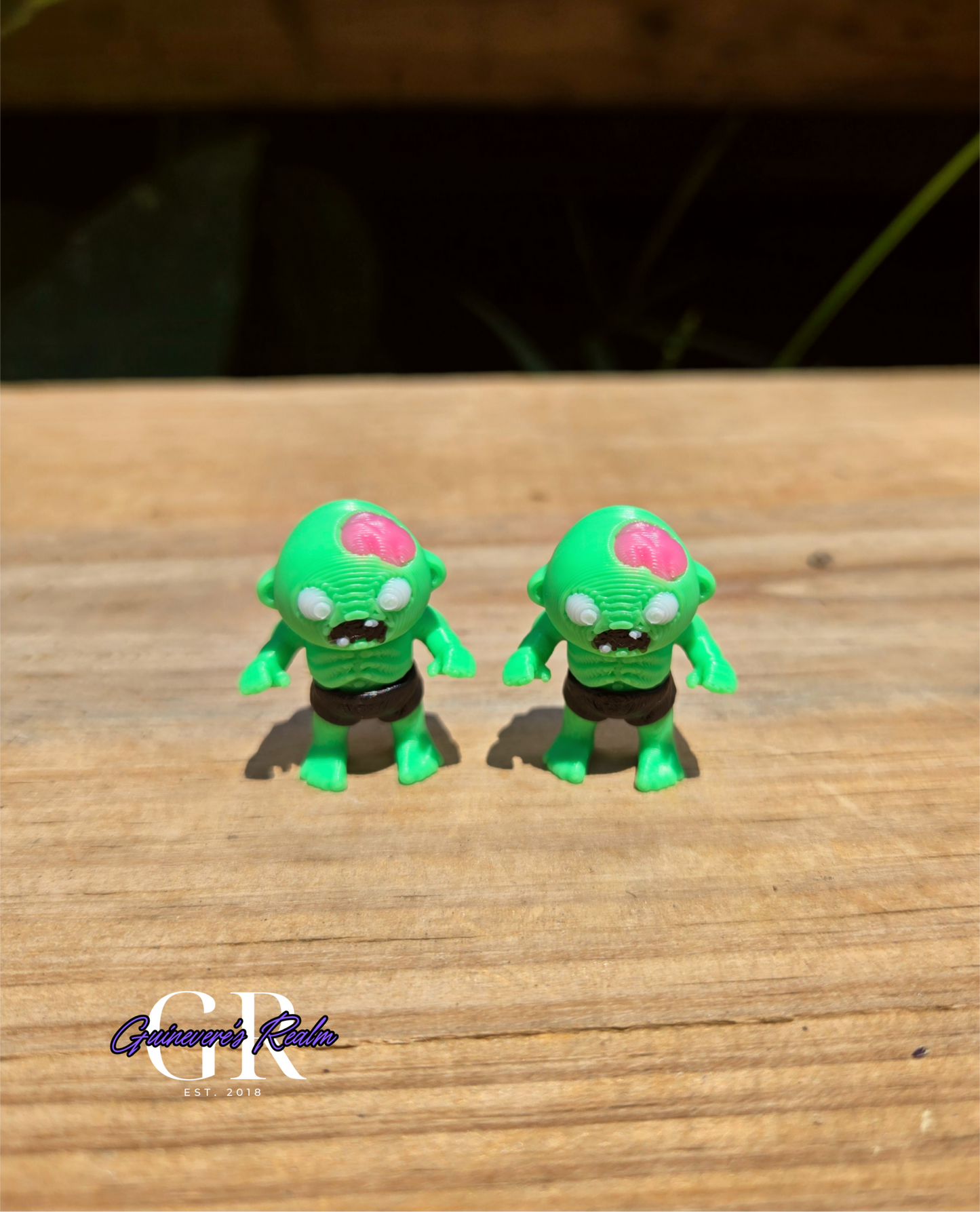 3D Printed Mini Animal Zombie