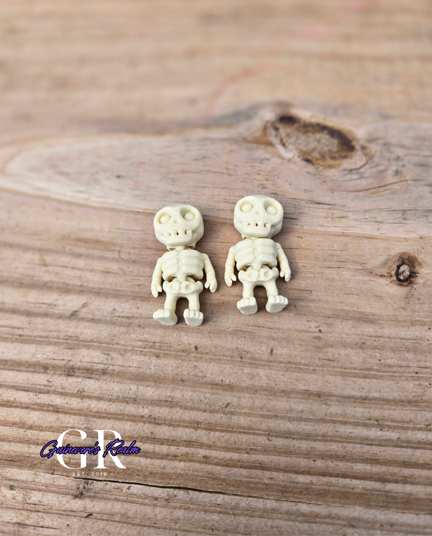 3D Printed Mini Animal Skeleton Halloween