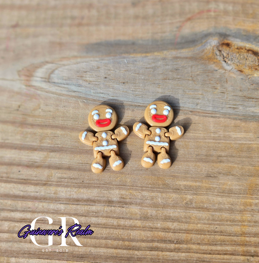 3D Printed Mini Animal Gingerbread Man Christmas