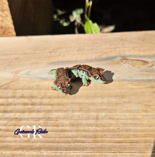 3D Printed Mini Animal Leaf Gecko
