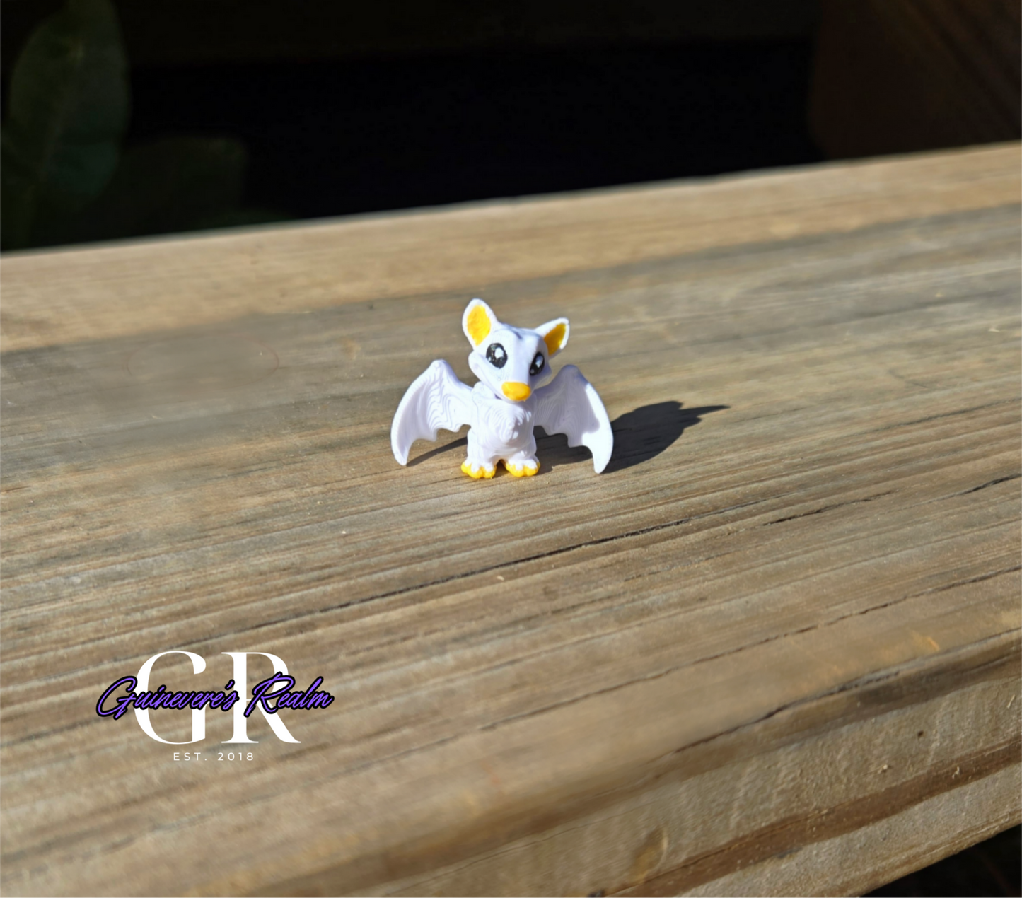 3D Printed Mini Animal Honduran White Bat