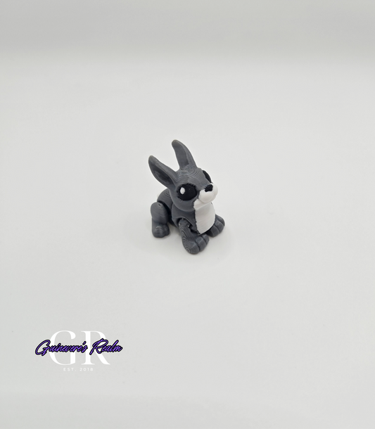 3D Printed Mini Animal Rabbit