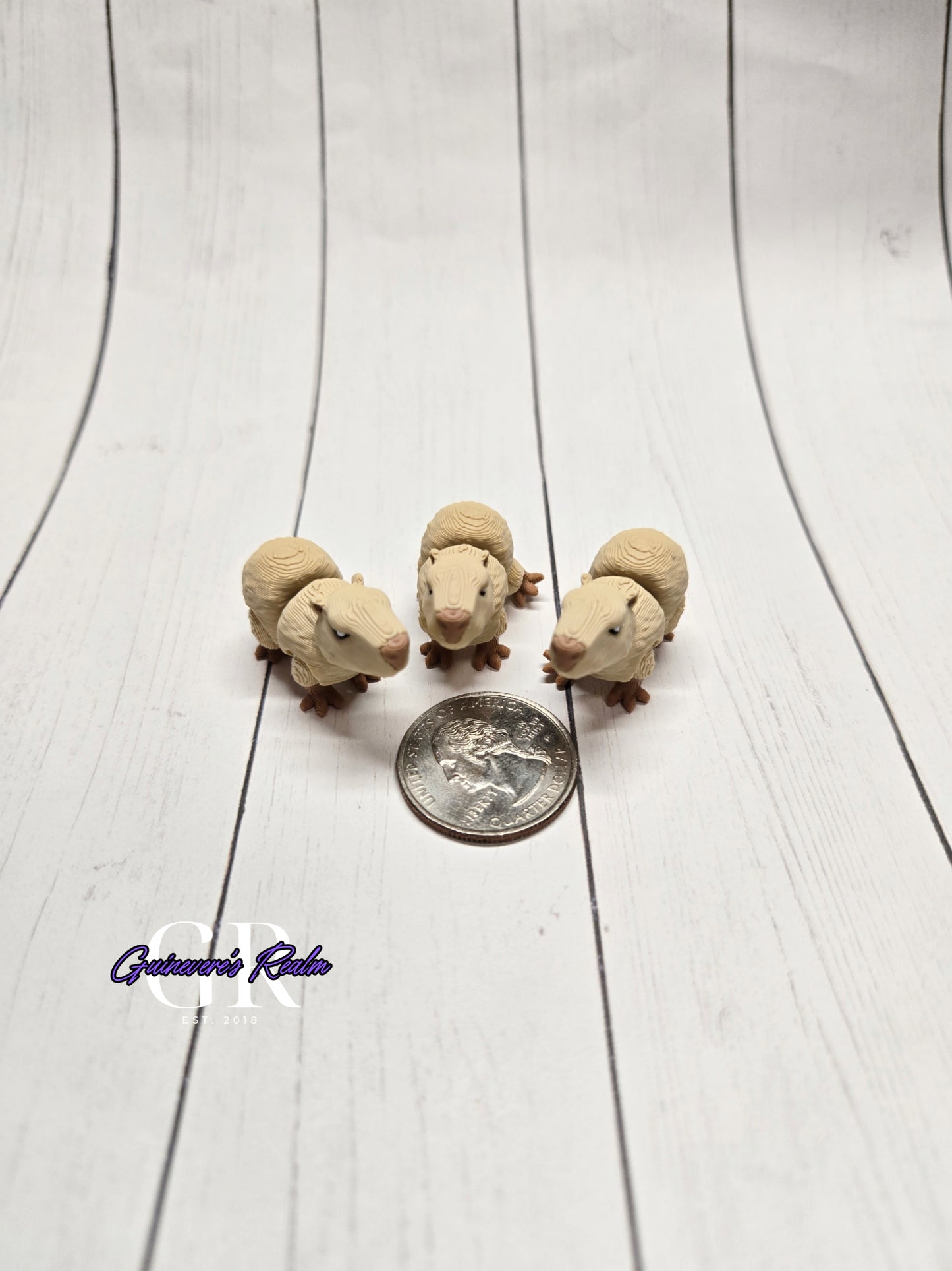 3D Printed Mini Animal Capybara