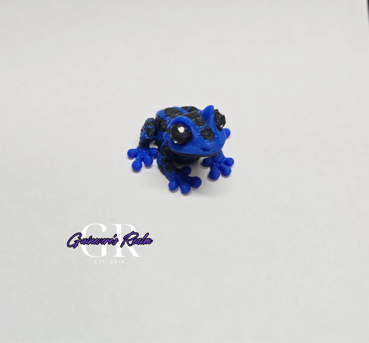 3D Printed Mini Animal Poison Dart Frogs