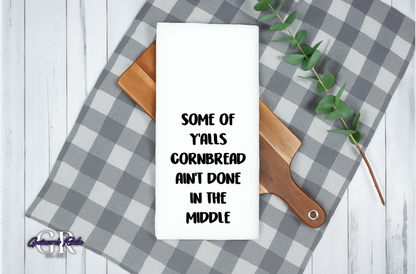 Funny Cornbread Flour Sack Towel