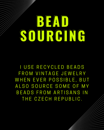 Uranium Glass Earrings