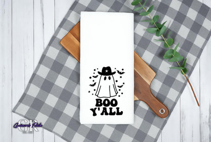 Boo Y'all Kitchen Towel