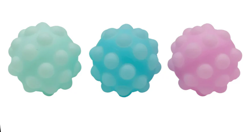 Glow In The Dark Pop N Ball Toy