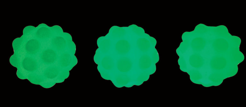 Glow In The Dark Pop N Ball Toy